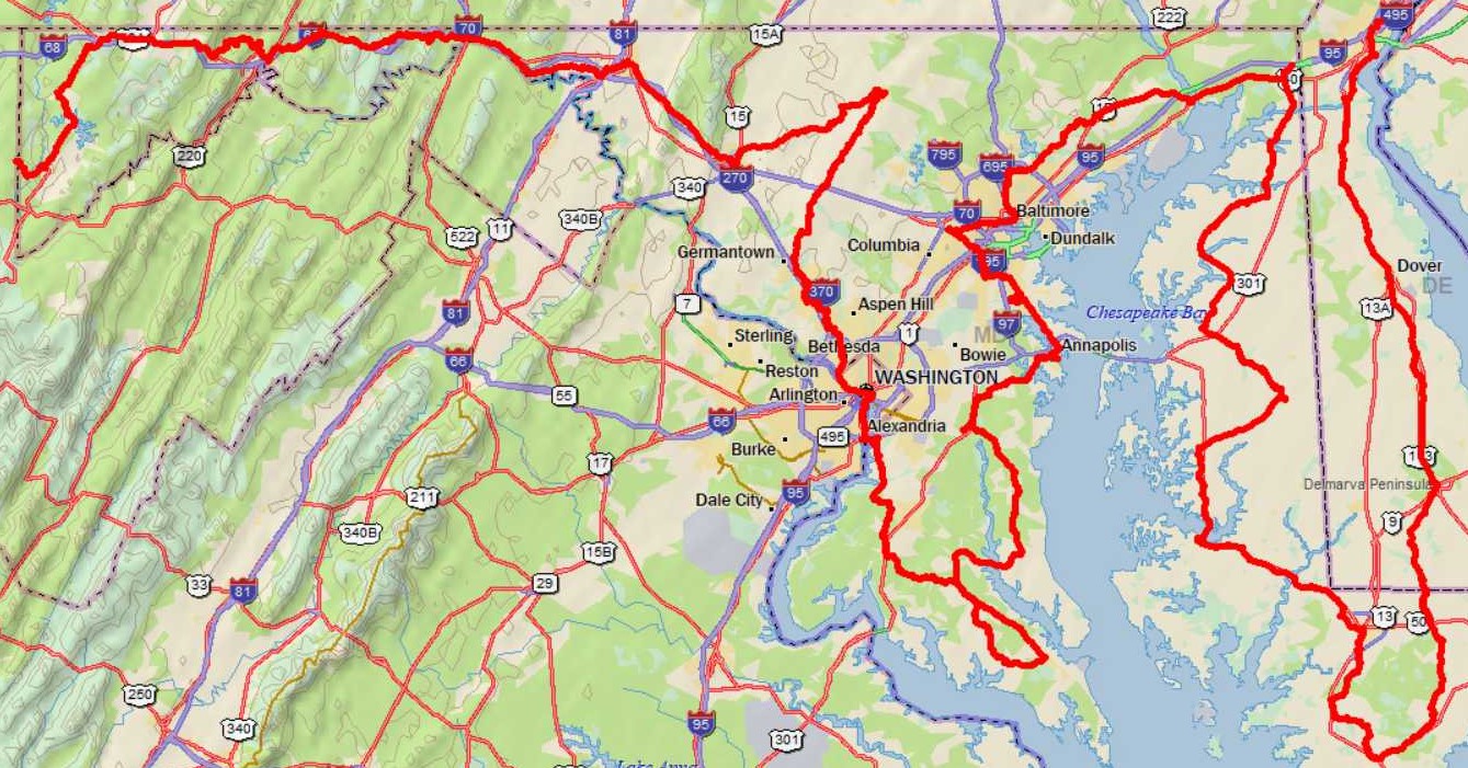 Maryland2020 Route 